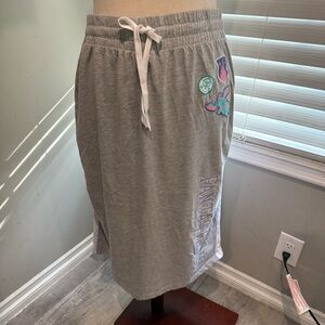 Disney Parks - Magic‎ Kingdom - Fantasyland Gray Drawstring Skirt
